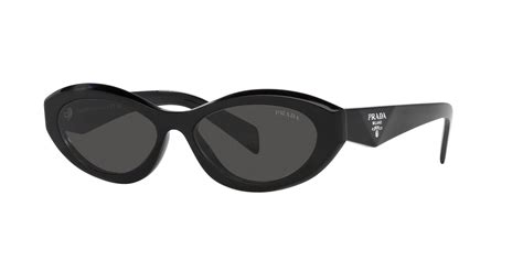 Prada SPR26Z Oval Sunglasses 